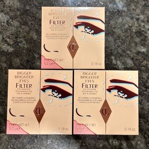 LAST ONE LEFT ‼️Charlotte Tilbury Bigger Brighter Eyes Filter Eyeshadow Palette
